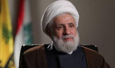 نعيم قاسم يتجاوز الدولة ويربط مصير لبنان بإيران